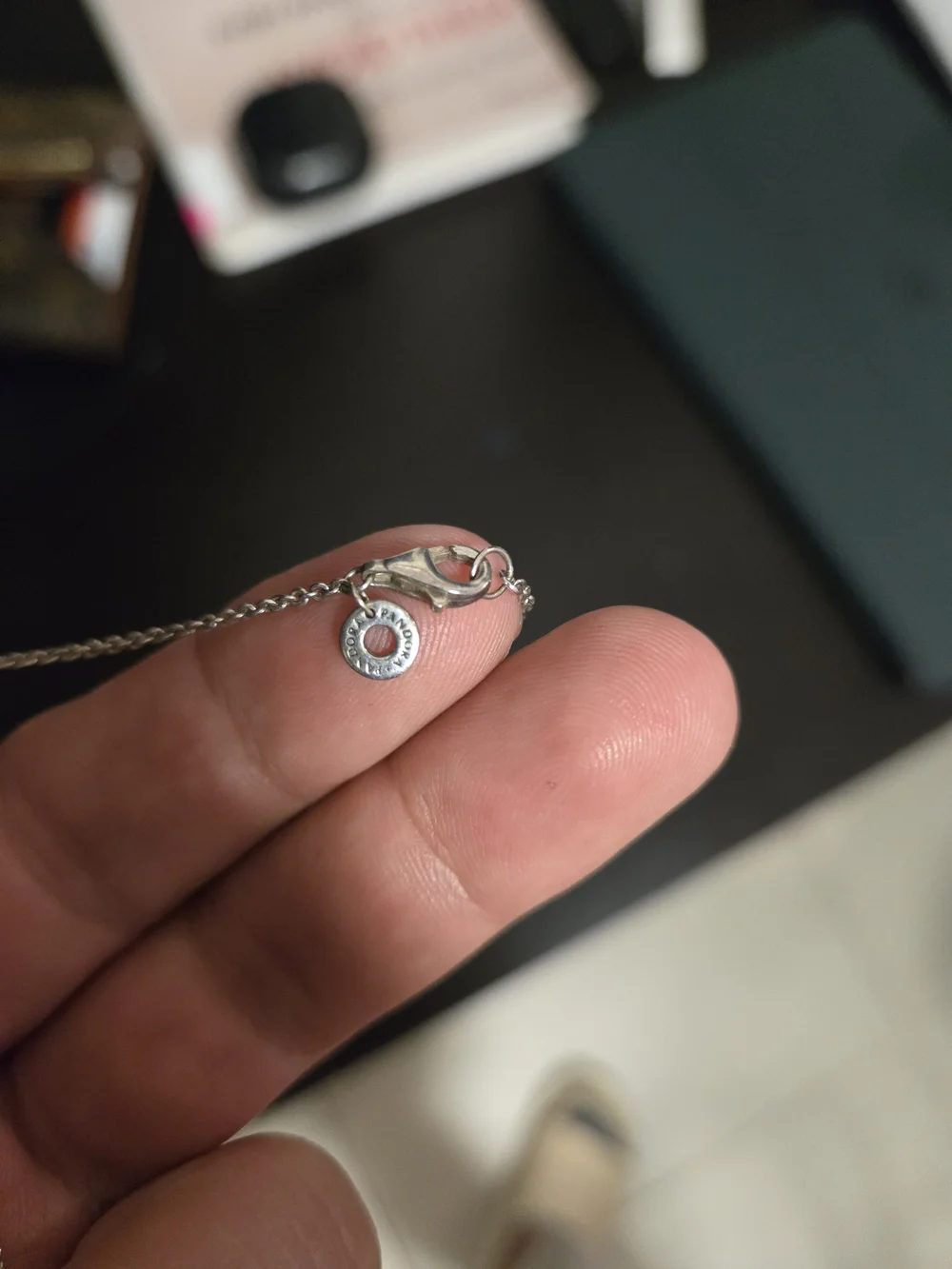 Pandora Necklace Circle of Sparkle Necklace Round Eternity